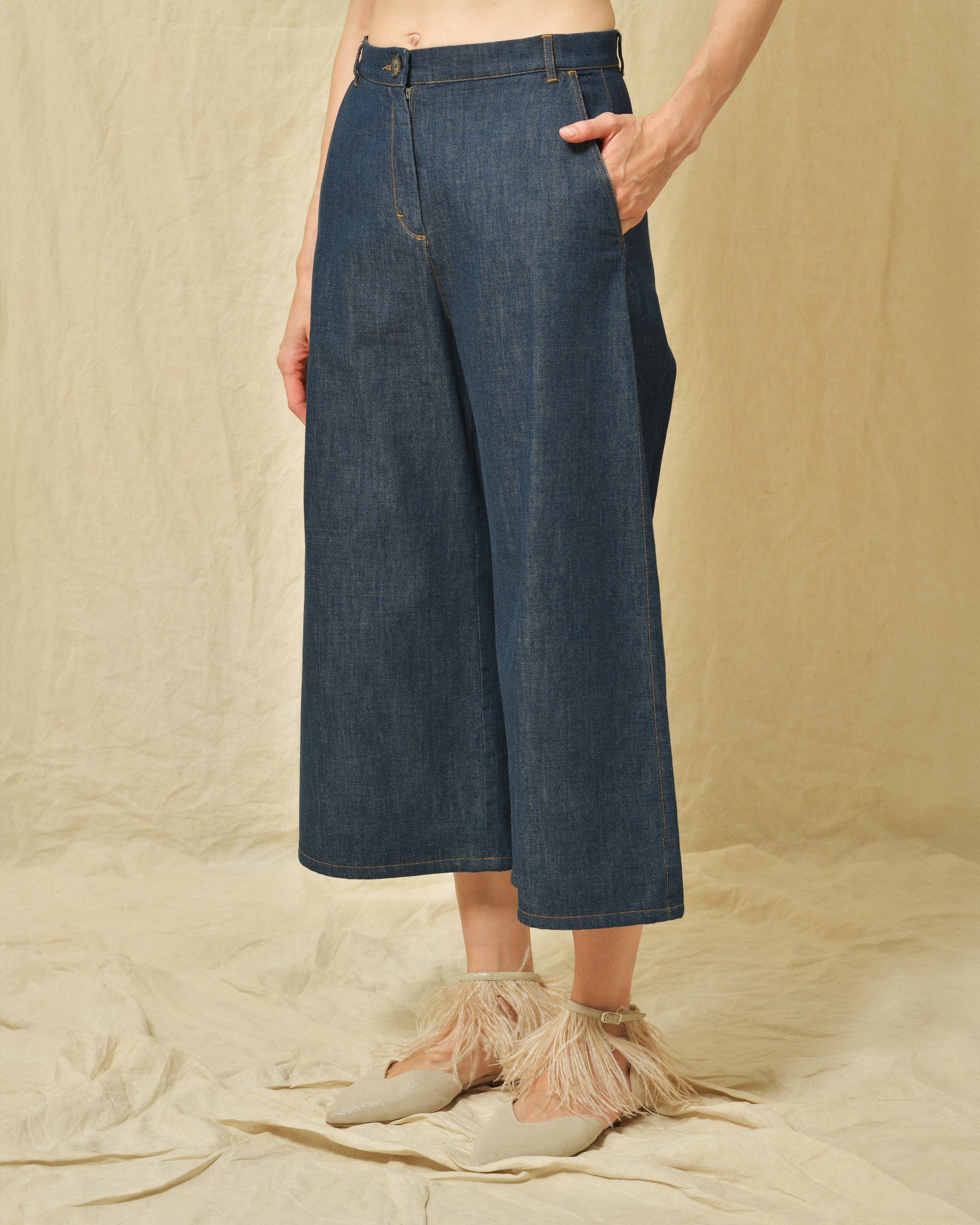 Pantalon coupe évasé Sara Roka