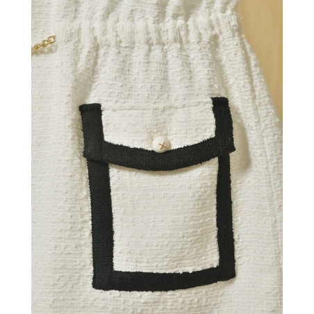 Gilet oversize en tweed Edward Achour