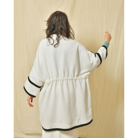 Gilet oversize en tweed Edward Achour