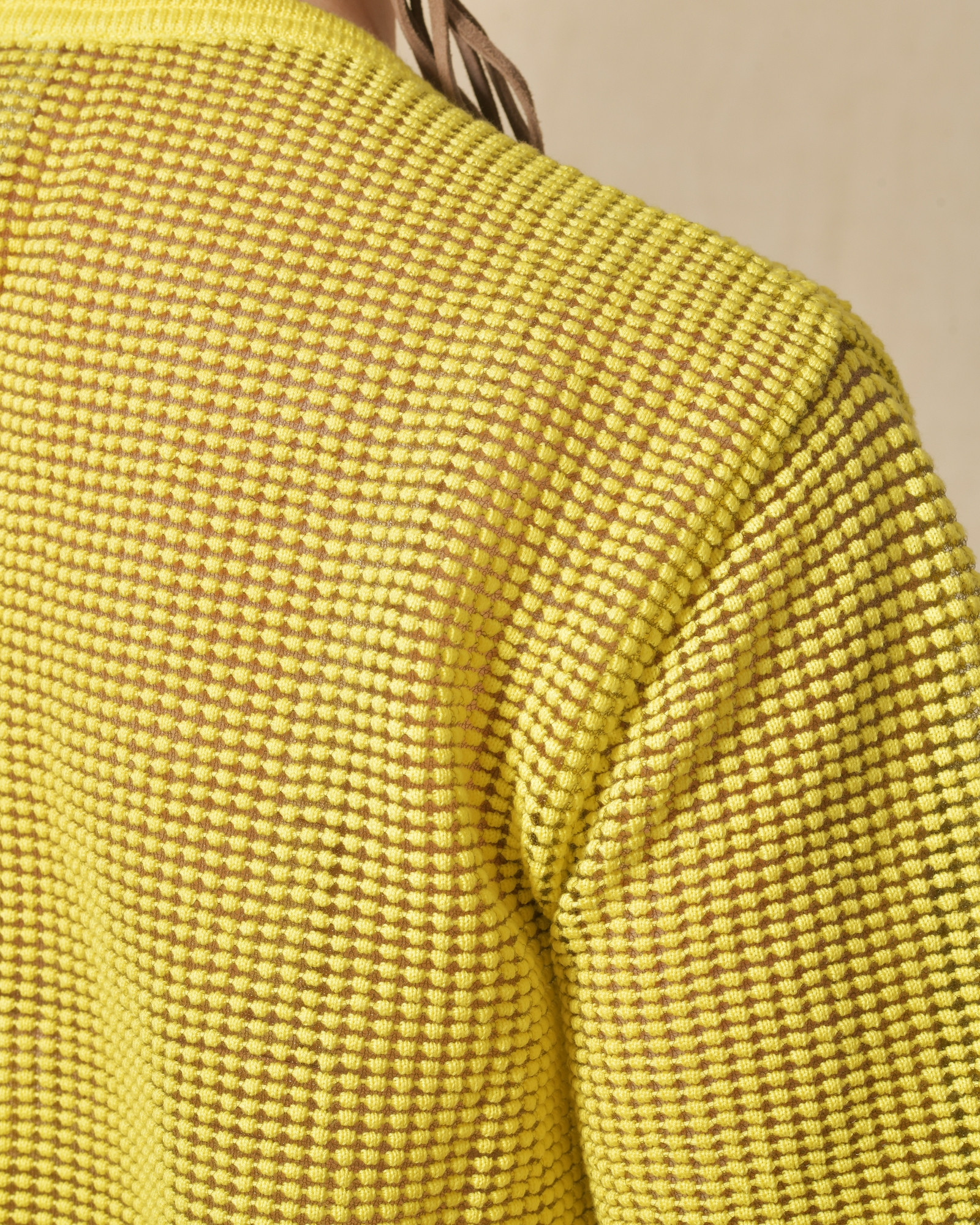 Top en coton jaune L’edition