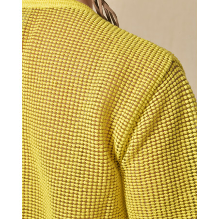 Top en coton jaune L’edition
