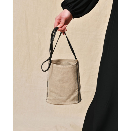 Sac seau en lin Anita Bilardi