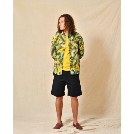 Bermuda en coton bleu Lords & Fools