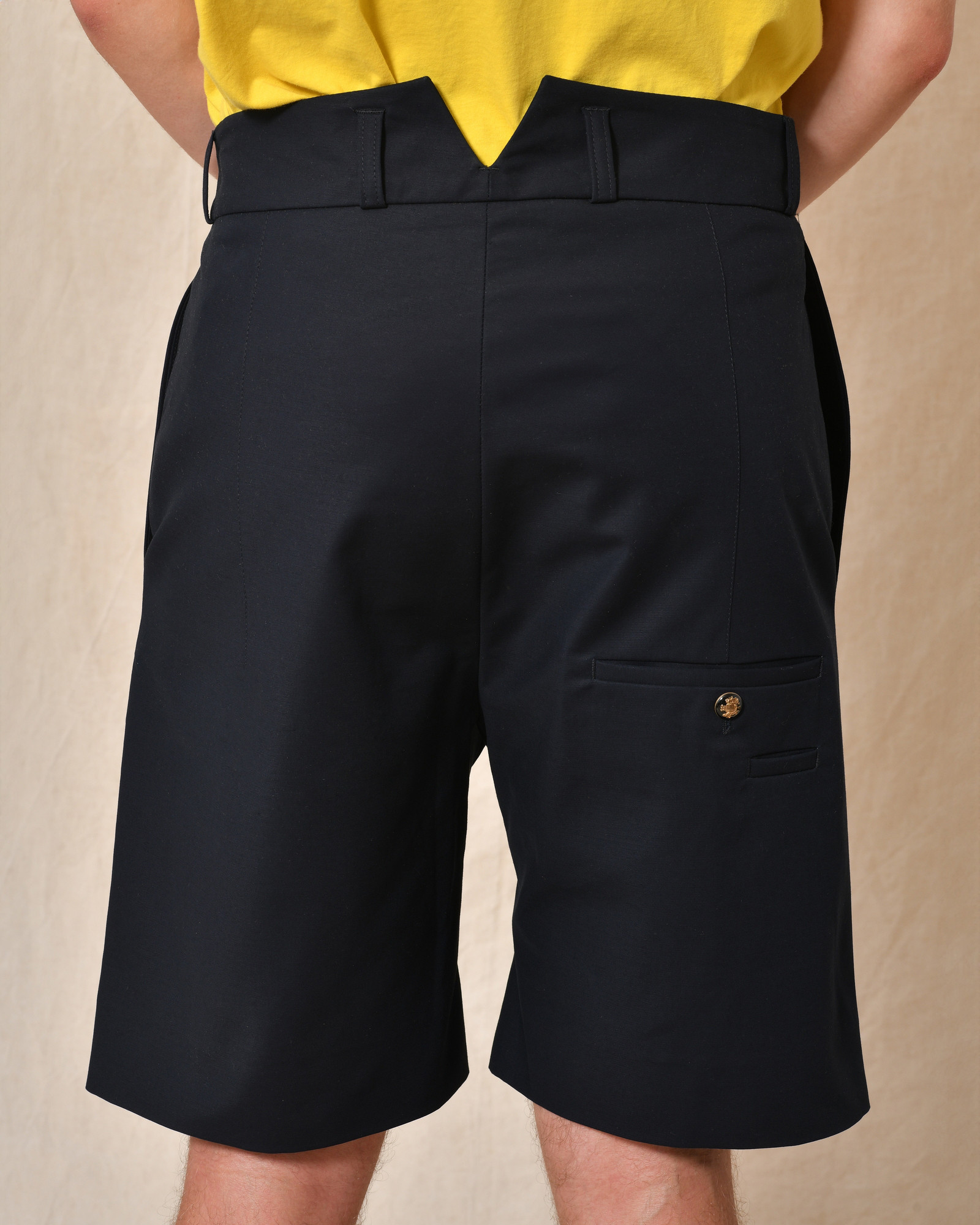 Bermuda en coton bleu Lords & Fools