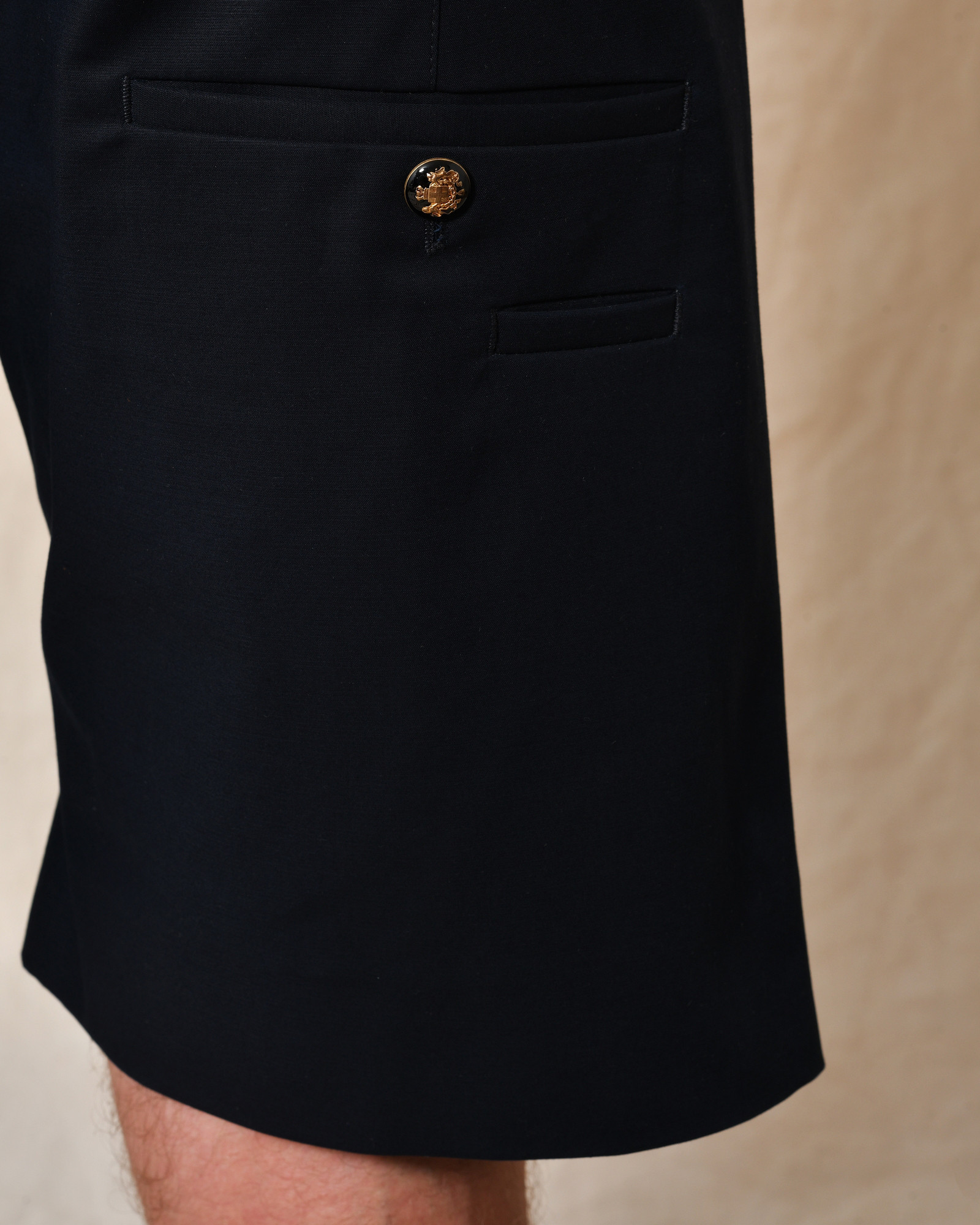 Bermuda en coton bleu Lords & Fools