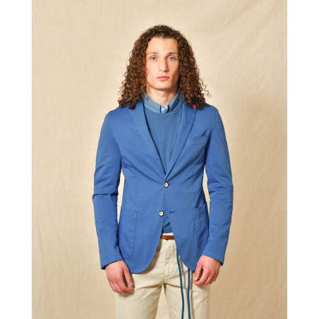 Veste en coton bleue Rodrigo