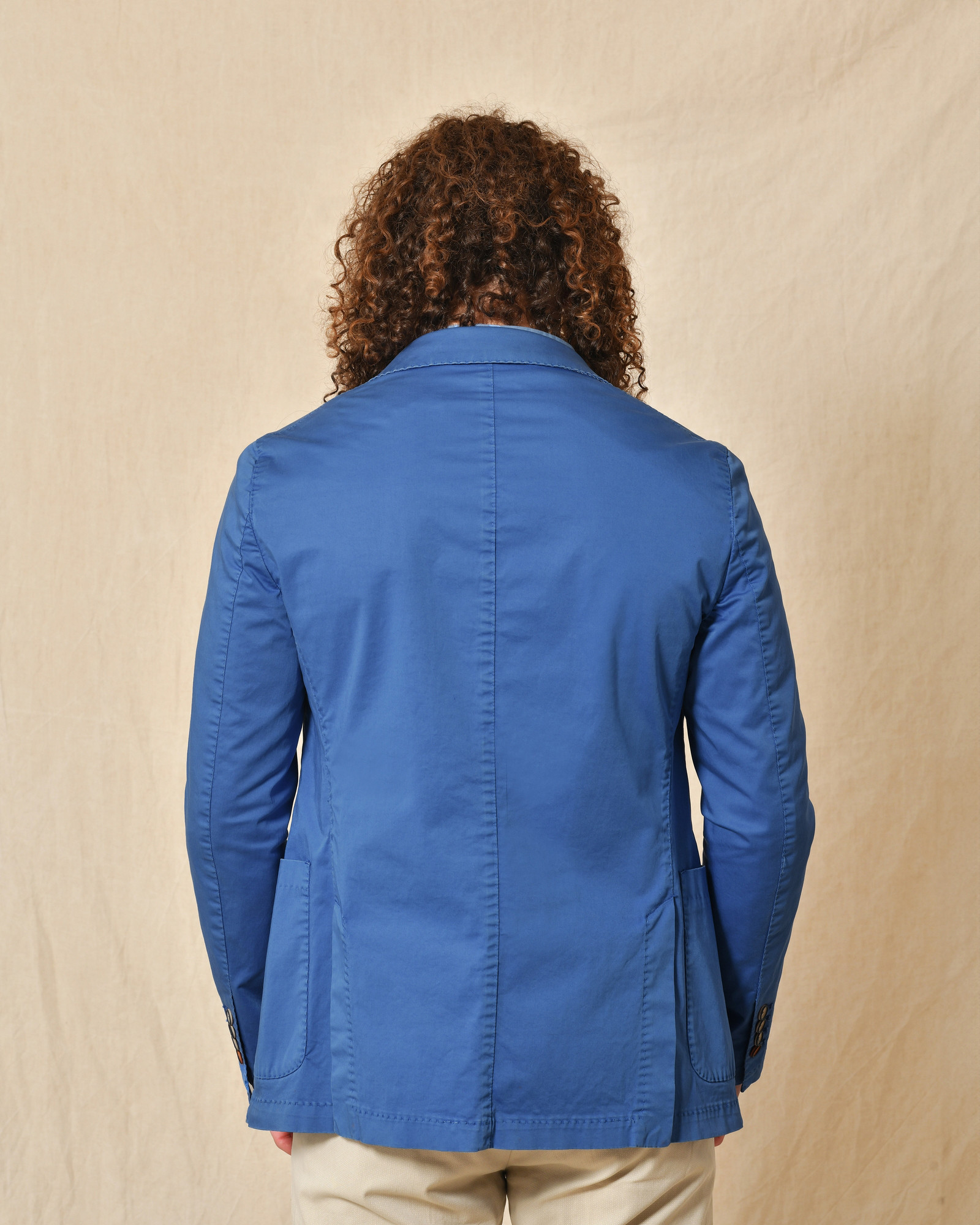 Veste en coton bleue Rodrigo