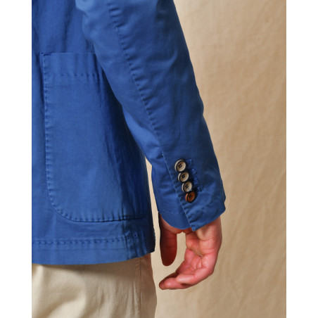 Veste en coton bleue Rodrigo