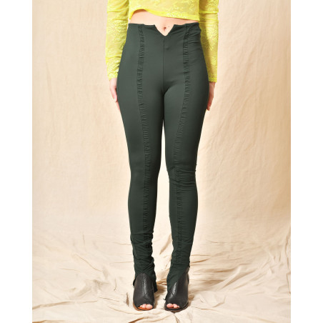 Pantalon skinny vert Patrizia Pepe