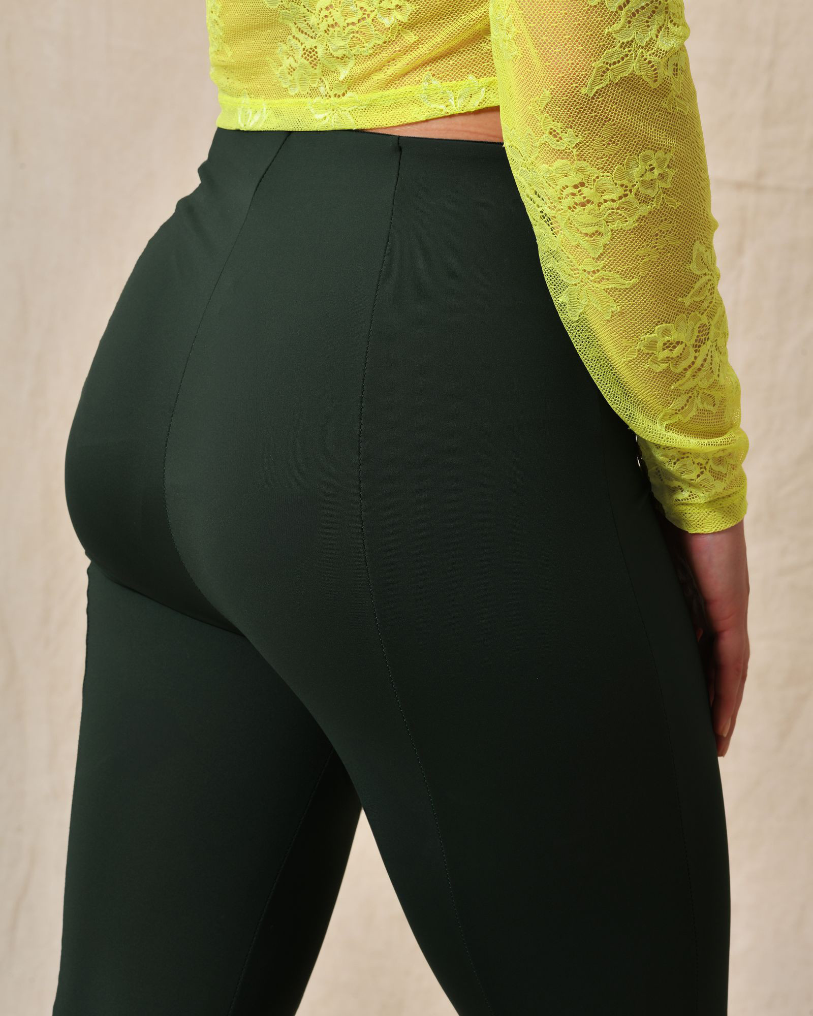 Pantalon skinny vert Patrizia Pepe