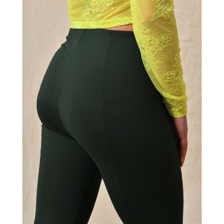 Pantalon skinny vert Patrizia Pepe