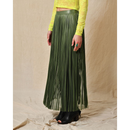 Jupe à franges longues Valentino