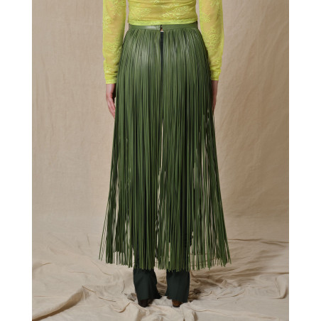 Jupe à franges longues Valentino