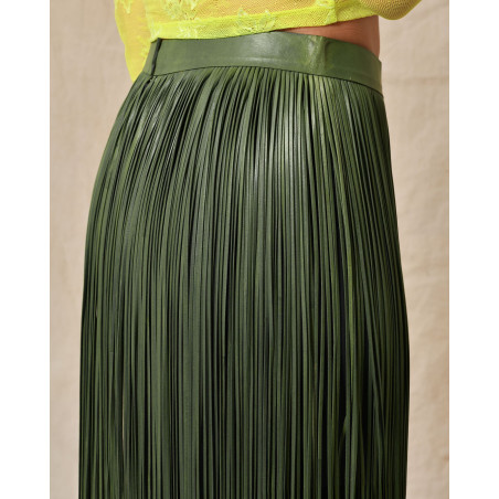 Jupe à franges longues Valentino