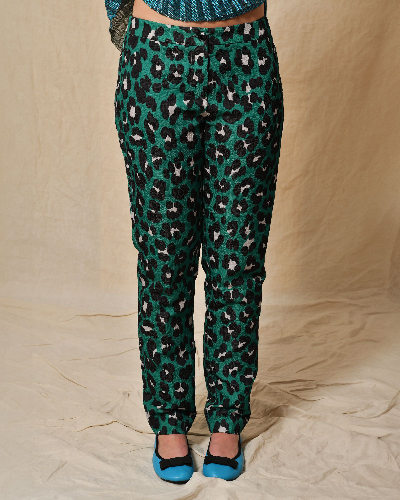 Pantalon skinny vert Patrizia Pepe