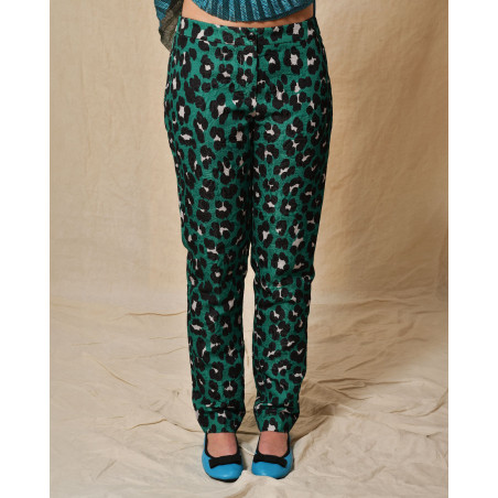 Pantalon skinny vert Patrizia Pepe