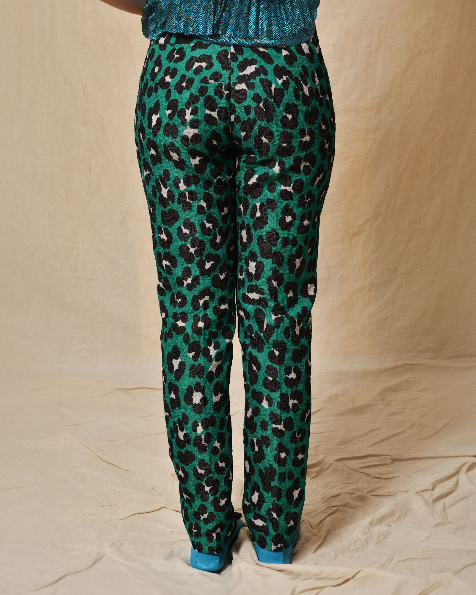 Pantalon skinny vert Patrizia Pepe