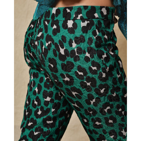 Pantalon skinny vert Patrizia Pepe