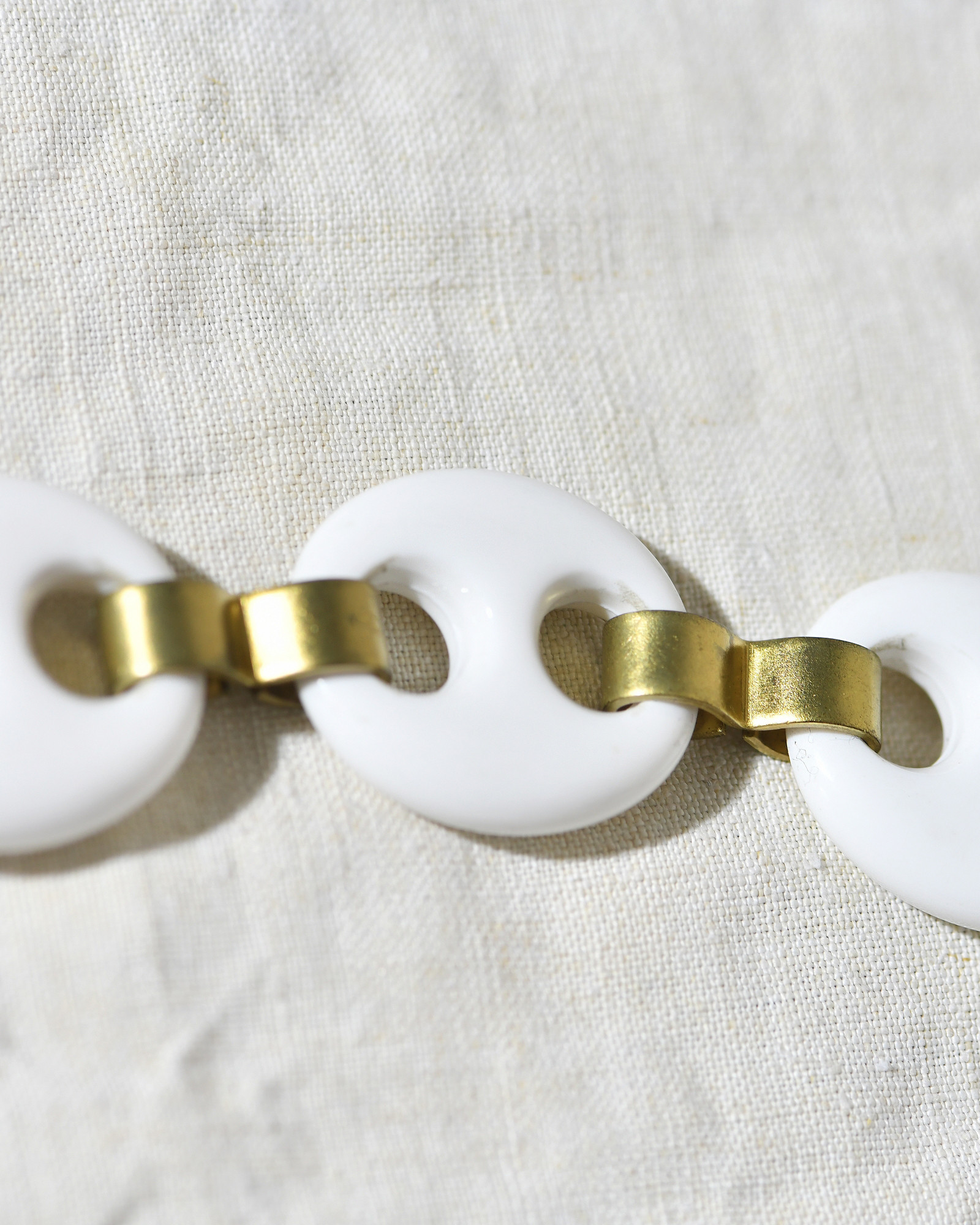 Ceinture en métal et céramique La Piscine