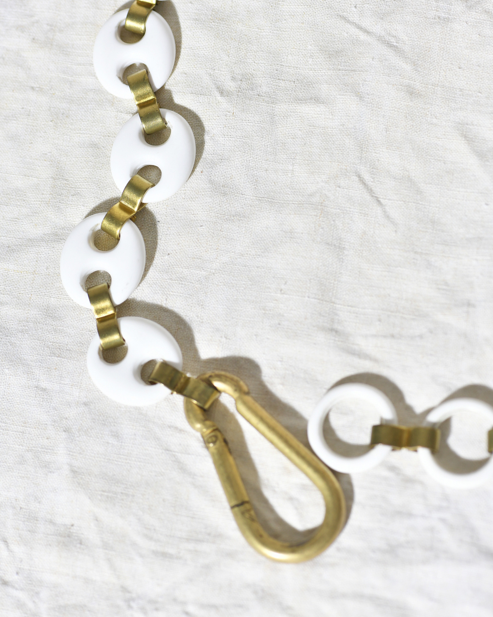 Ceinture en métal et céramique La Piscine