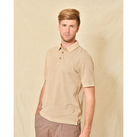 Polo manches courtes beige AT.P.CO