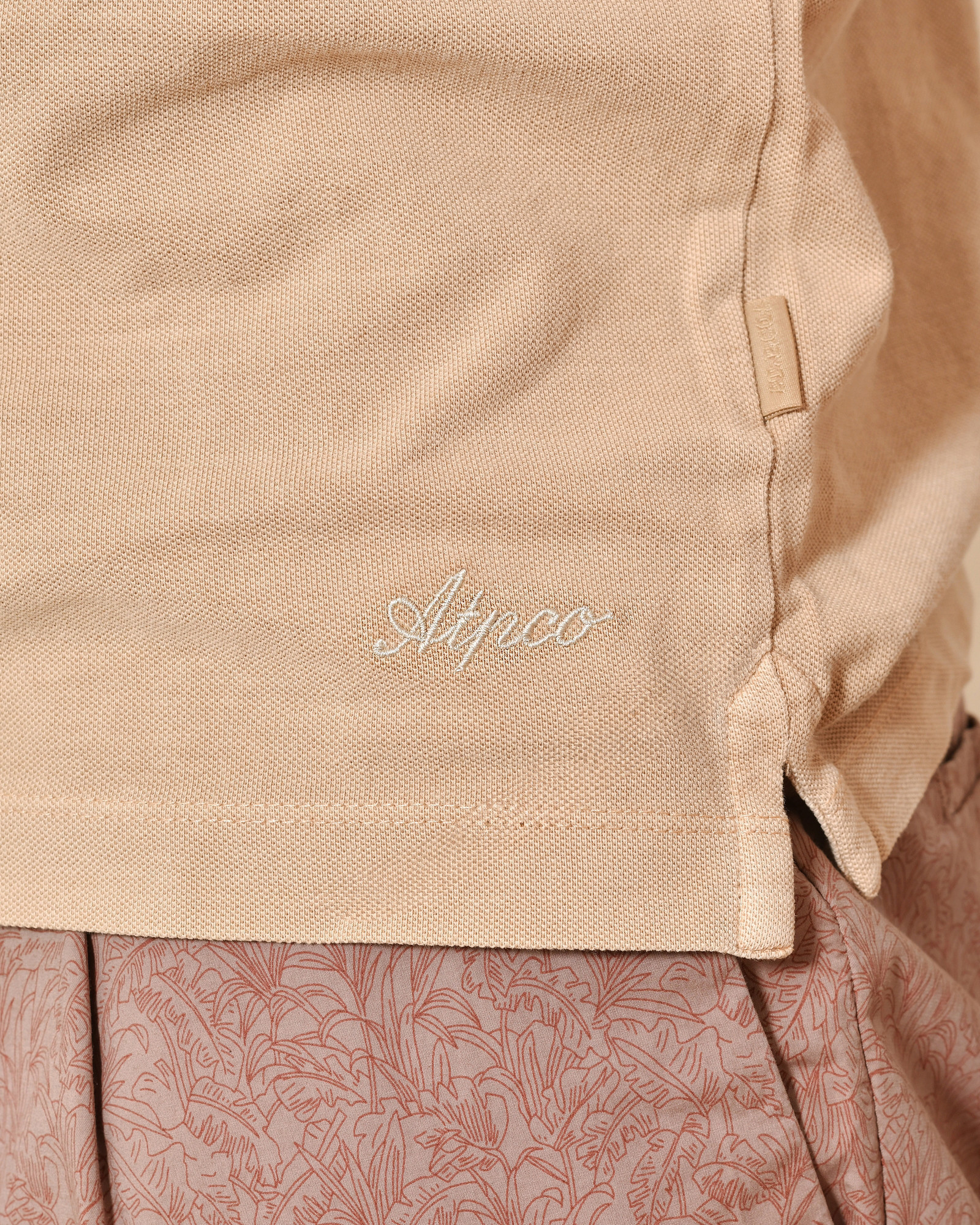 Polo manches courtes beige AT.P.CO