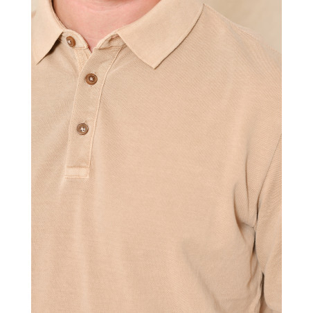 Polo manches courtes beige AT.P.CO