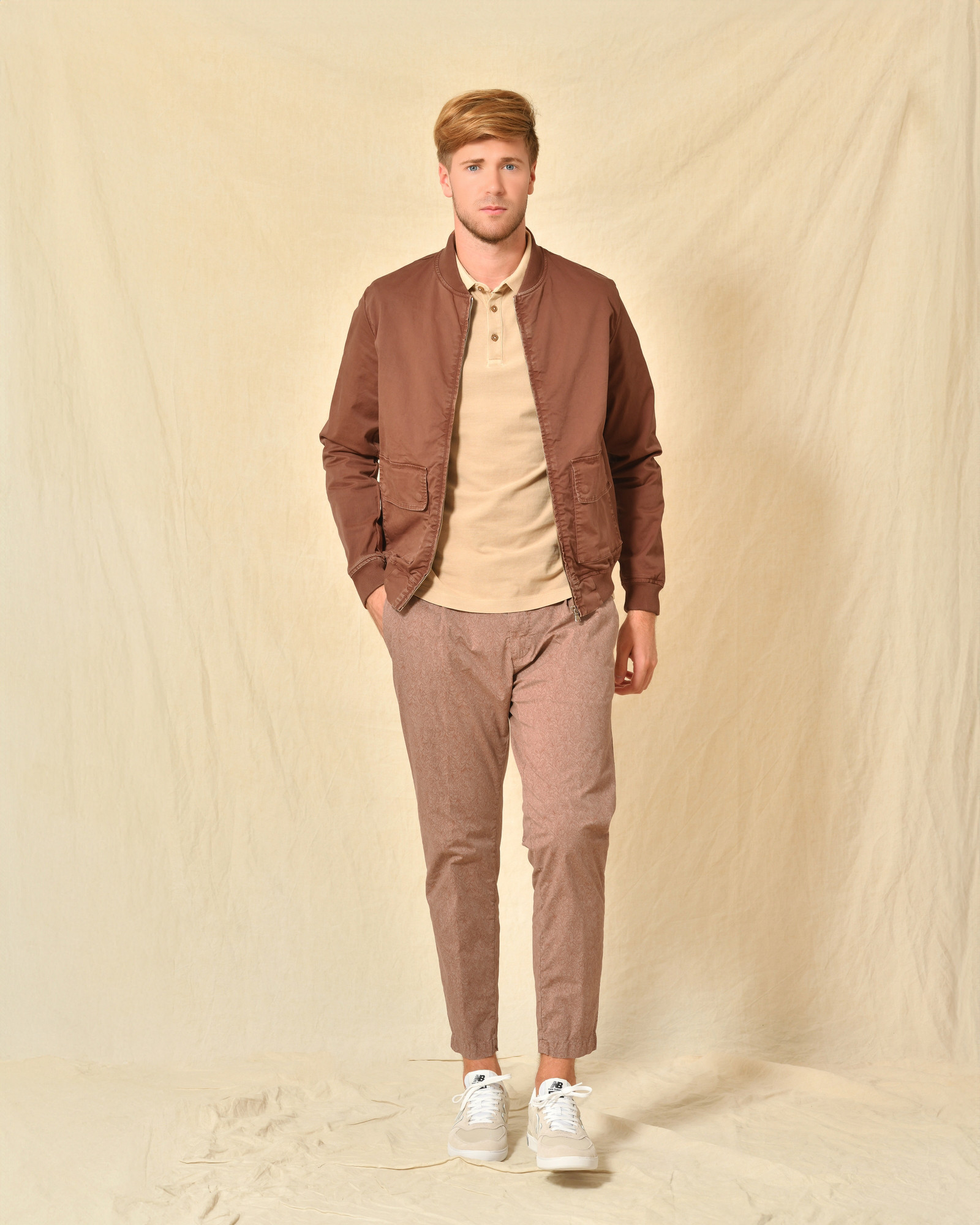 Blouson aviateur marron AT.P.CO