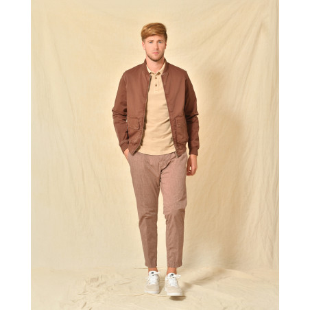 Blouson aviateur marron AT.P.CO