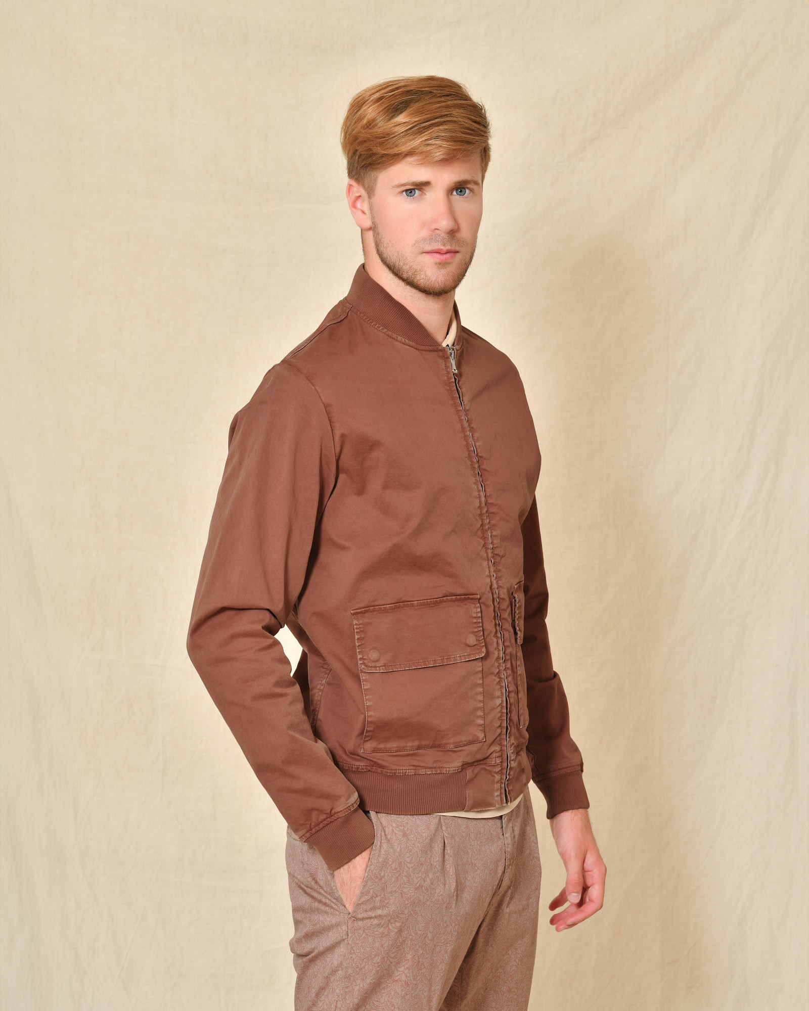 Blouson aviateur marron AT.P.CO