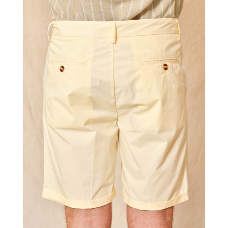 Bermuda jaune à pinces AT.P.CO