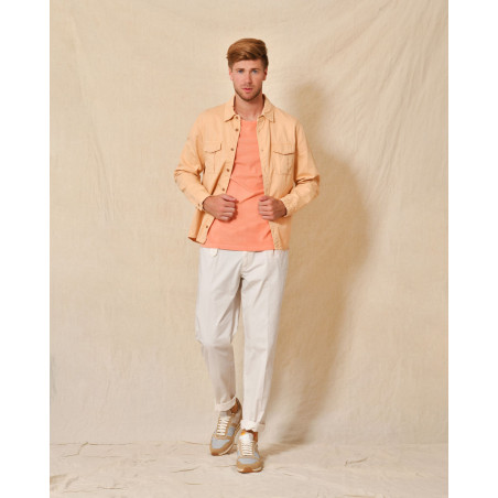 Pantalon à pinces blanc AT.P.CO