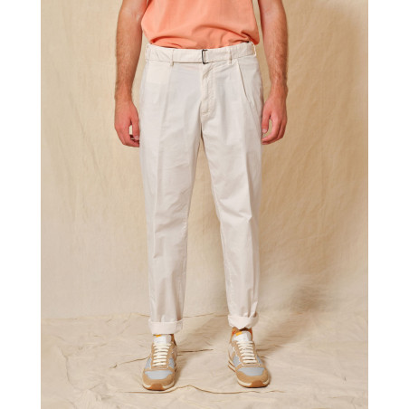 Pantalon à pinces blanc AT.P.CO