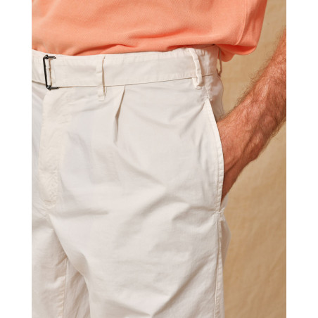 Pantalon à pinces blanc AT.P.CO