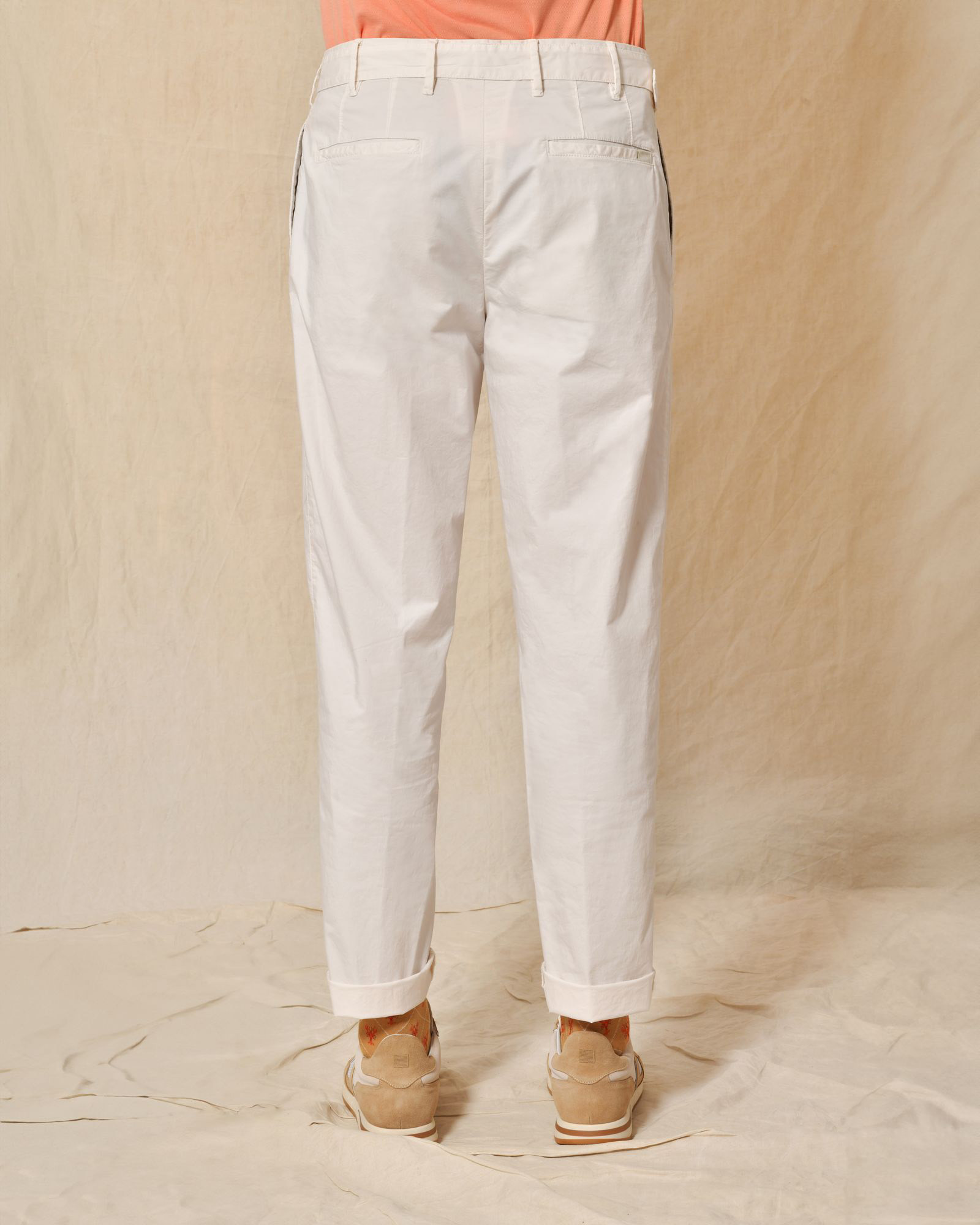 Pantalon à pinces blanc AT.P.CO