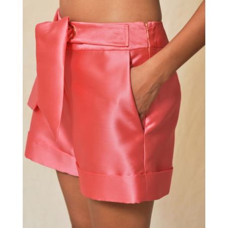 Short rose à nœud Edward Achour