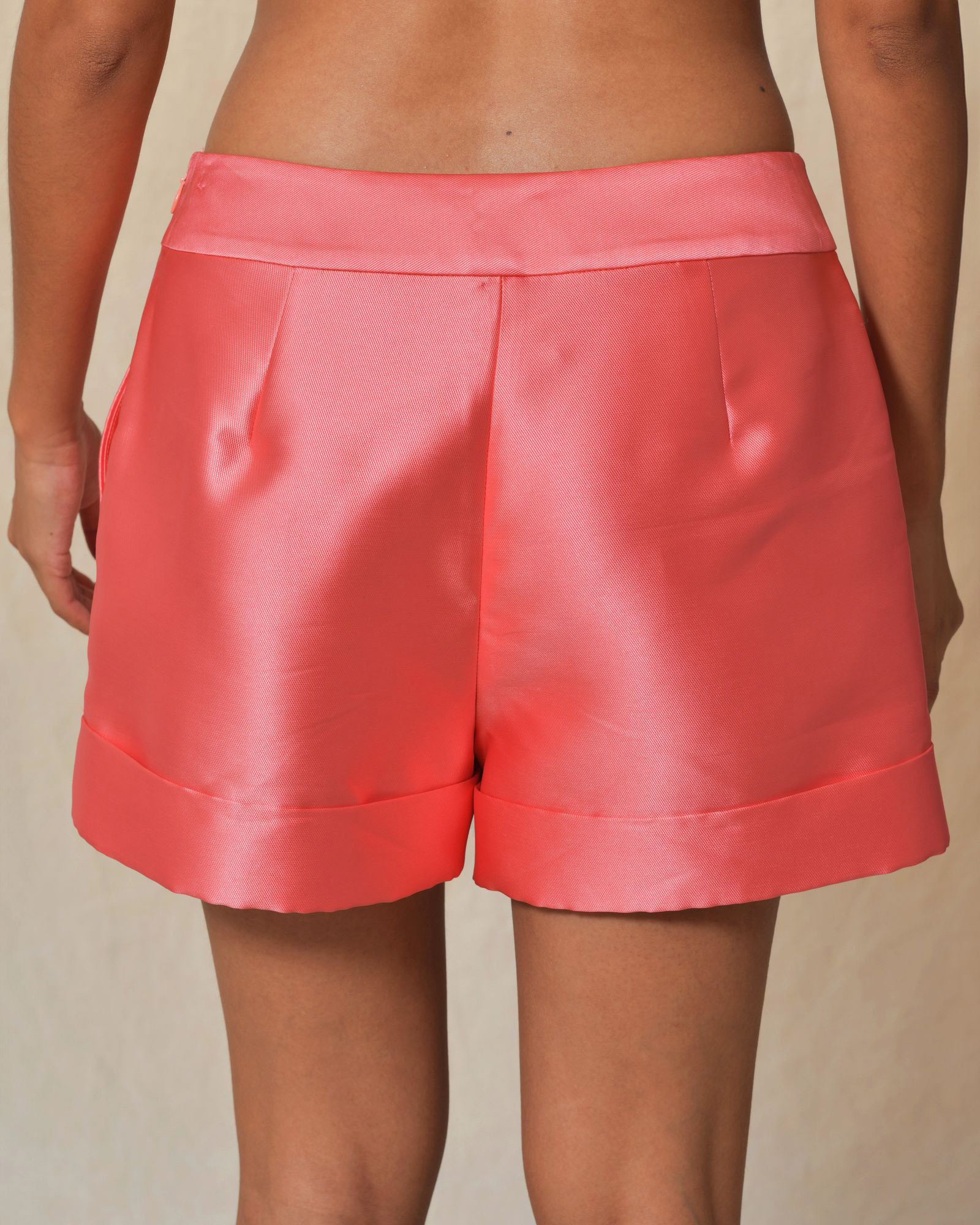 Short rose à nœud Edward Achour