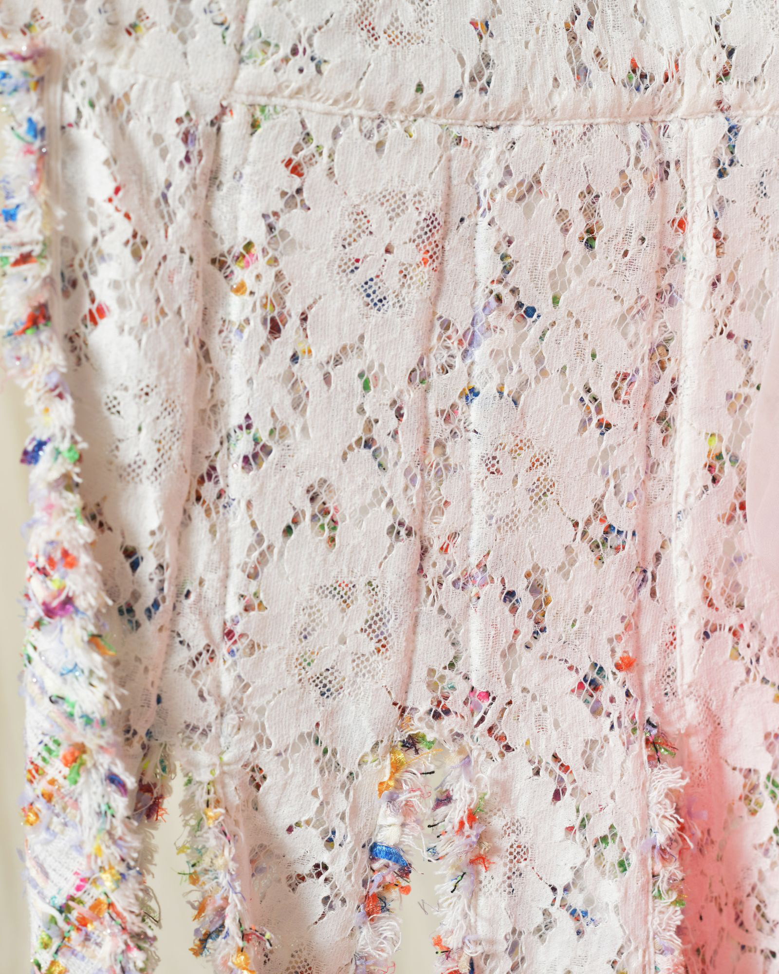 Manteau sans manches en tweed Edward Achour