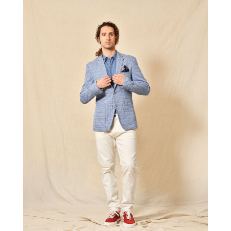 Jean blanc effet usé Guess