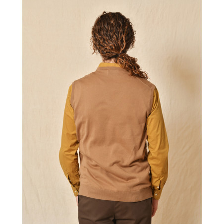Pull sans manches camel Dondup