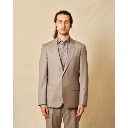 Costume trois pièces taupe AT.P.CO