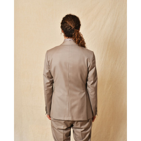 Costume trois pièces taupe AT.P.CO