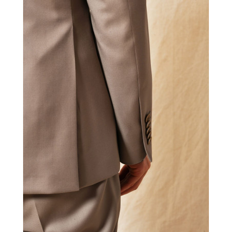 Costume trois pièces taupe AT.P.CO