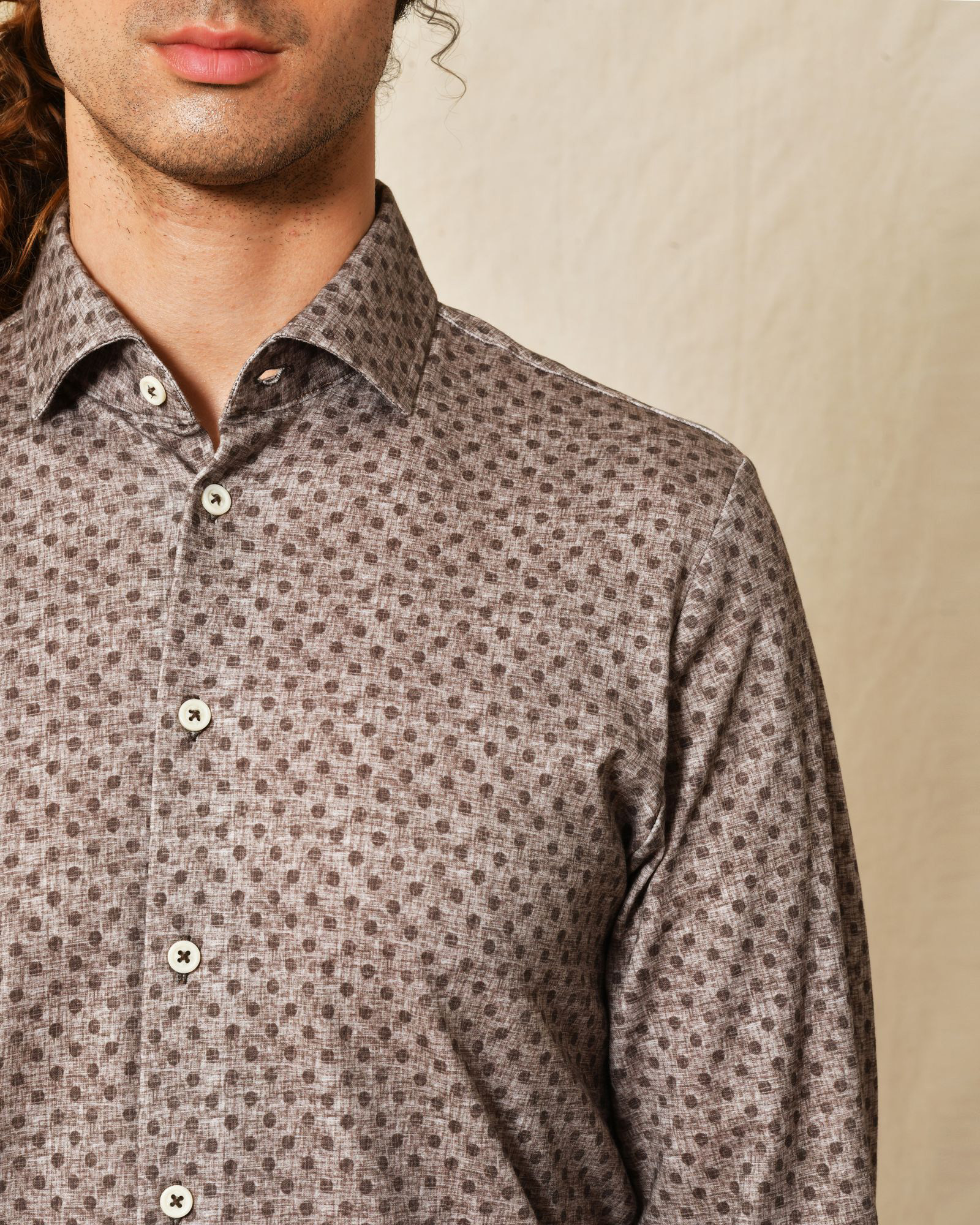 Chemise à poids taupe Blue Industry