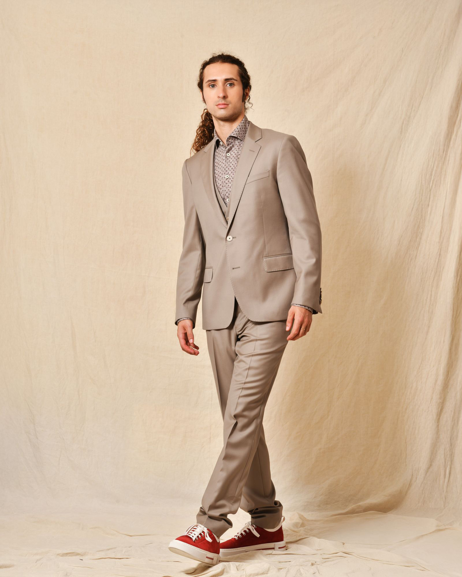 Chemise à poids taupe Blue Industry