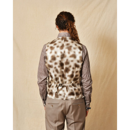 Costume trois pièces taupe AT.P.CO