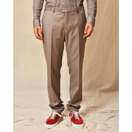 Costume trois pièces taupe AT.P.CO