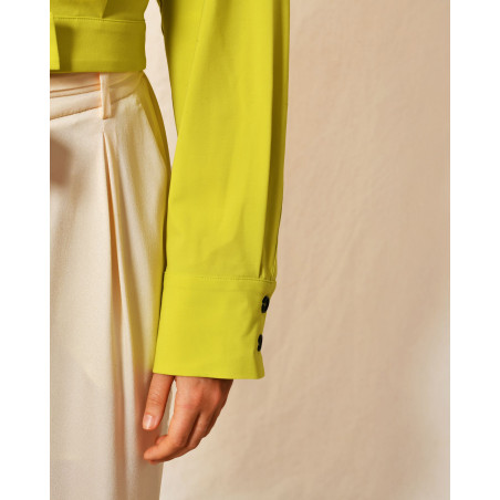 Veste aviateur verte Lorena Antoniazzi