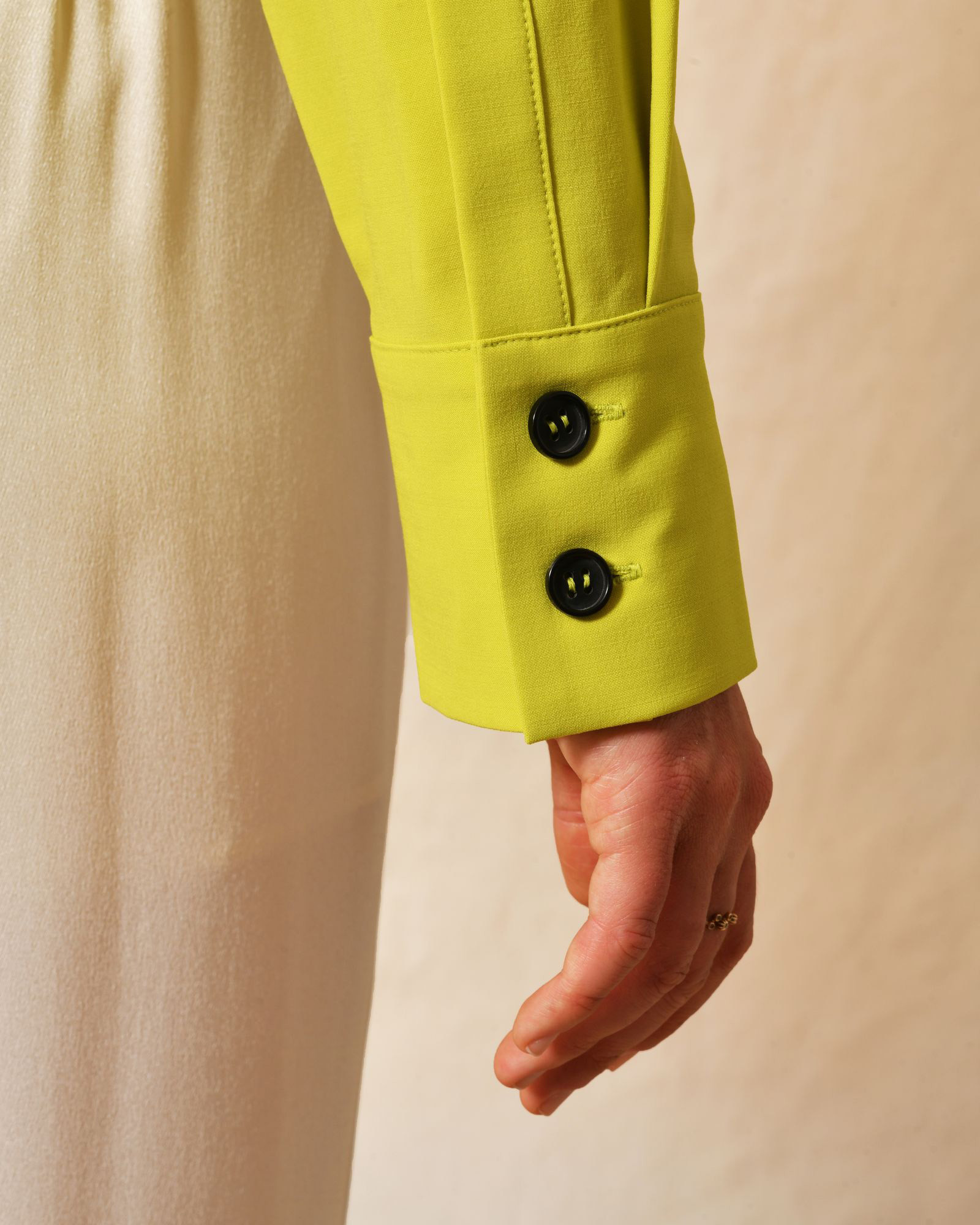 Veste aviateur verte Lorena Antoniazzi