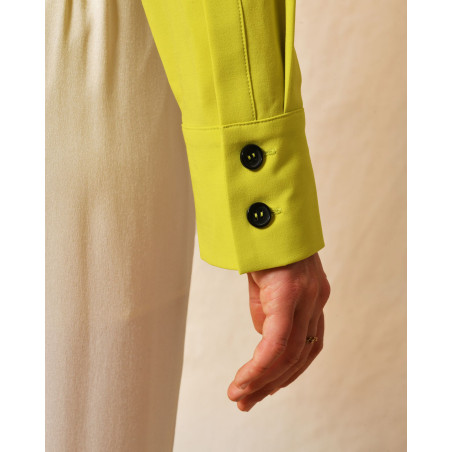 Veste aviateur verte Lorena Antoniazzi